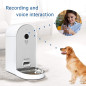 DOGNESS Smart Pet Feeder Camera: Auto Dispenser with Voice Recorder & Portion Control