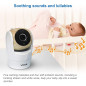 VTech VM919HD : Moniteur Bébé Vidéo HD 7 avec Vue Panoramique, Lullabies & Longue Portée – La Tranquillité dEsprit!