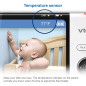 VTech VM919HD : Moniteur Bébé Vidéo HD 7 avec Vue Panoramique, Lullabies & Longue Portée – La Tranquillité dEsprit!