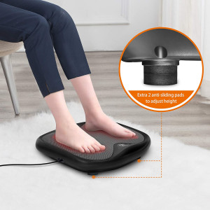Snailax 2 in 1, the shiatsu foot and back massager