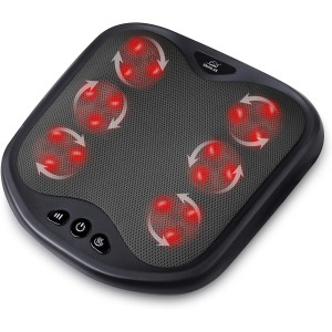 Snailax 2 en 1, le masseur de pieds et du dos shiatsu