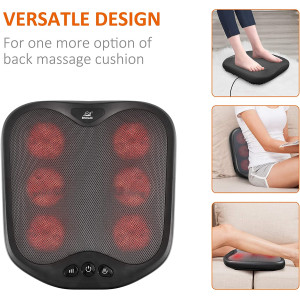 Snailax 2 in 1, the shiatsu foot and back massager