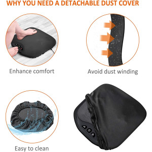 Snailax 2 in 1, the shiatsu foot and back massager