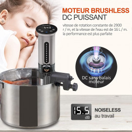 Cuiseur Sous Vide KitchenBoss : Cuisine Gourmet Précise