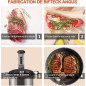 KitchenBoss Sous Vide: Precise, Delicious Cooking at Home! Waterproof & Easy to Clean KitchenBoss Sous Vide: Precise, Delicious Cooking at Home! Waterproof & Easy to Clean