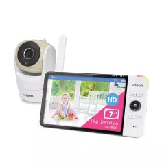 VTech VM919HD : Moniteur Bébé Vidéo HD 7 avec Vue Panoramique, Lullabies & Longue Portée – La Tranquillité dEsprit!