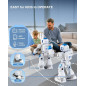 Ruko Smart Bot: Interactive STEM Robot for Kids - Voice Control, Programmable, Fun! Ruko Smart Bot: Interactive STEM Robot for Kids - Voice Control, Programmable, Fun!