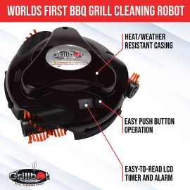 Grillbot GBU BUN102-NOIR, the barbecue cleaning robot for Grillbot