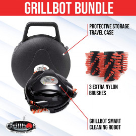 Grillbot GBU BUN102-NOIR, the barbecue cleaning robot for Grillbot