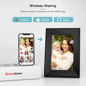 Dreamtimes DP801, le cadre photo numérique