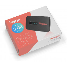 Carte SIM Globale Keepgo - 1Go de Données, Couvre 100+ Pays