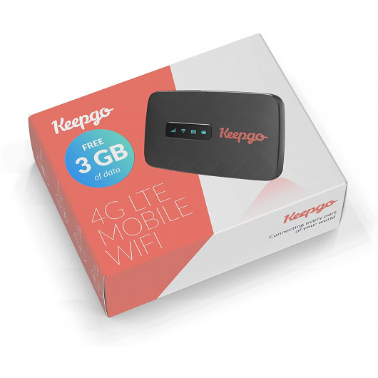 Keepgo Lifetime , the portable router for Create your own WiFi netw...