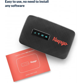Keepgo Lifetime , the portable router for Create your own WiFi netw...