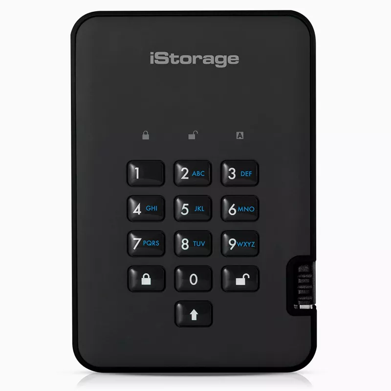 iStorage DiskAshur HDD IS-DA2-256-1000-B, le disque dur sécurisé