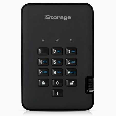 iStorage DiskAshur HDD IS-DA2-256-1000-B, le disque dur sécurisé
