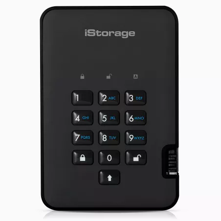iStorage DiskAshur HDD IS-DA2-256-1000-B, le disque dur sécurisé