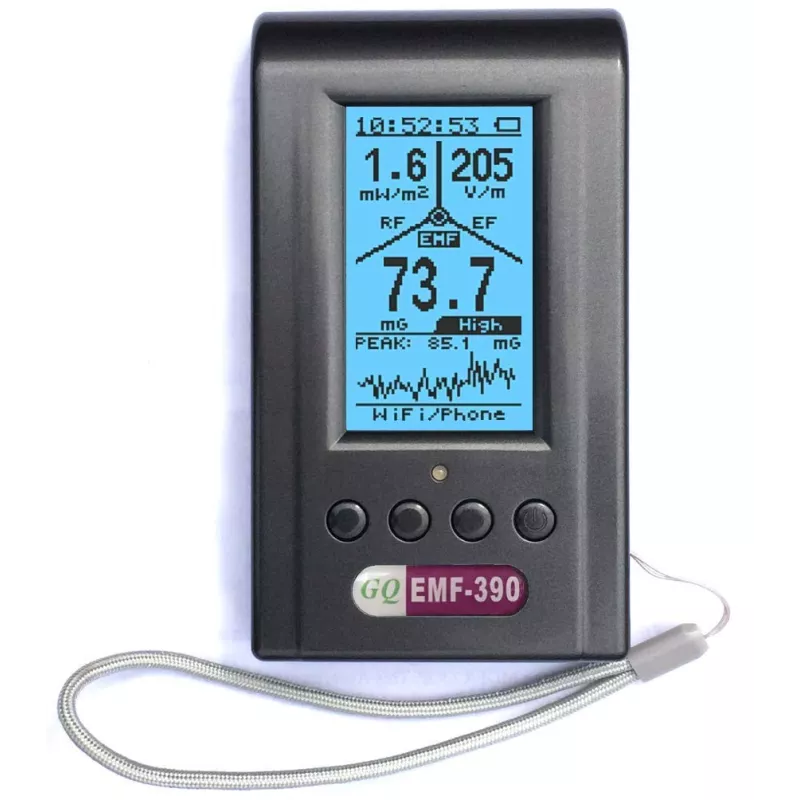 GQ CEM-390, Le détecteur de rayonnement électromagnétique