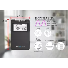 Boston Tech ME-89 Plus, le stimulateur musculaire numérique