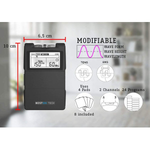 Boston Tech ME-89 Plus, le stimulateur musculaire numérique