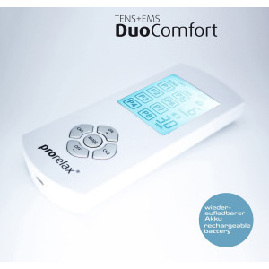 Prorelax Duo Comfort TENS+EMS, l'appareil de stimulation