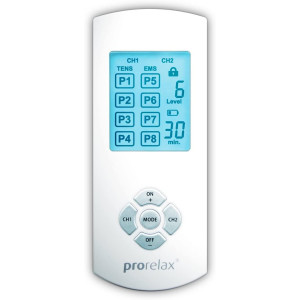 Prorelax Duo Comfort TENS+EMS, l'appareil de stimulation