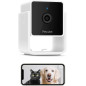 Petcube Caméra HD pour Animaux: Surveillez, Parlez et Rassurez Votre Chien/Chat, Vision Nocturne
