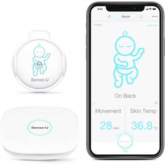 Sense-U Baby Monitor 2 SU-210T-BS, The smart baby monitor