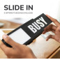 BusyBox Smart Sign: Bluetooth Do Not Disturb Recording Studio Sign - Customizable LED Display BusyBox Smart Sign: Bluetooth Do Not Disturb Recording Studio Sign - Customizable LED Display