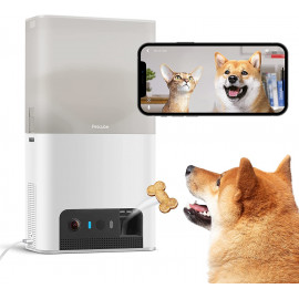 Caméra Connectée Petcube Bites 2 & Distributeur de Friandises