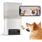 Petcube Bites 2: Caméra Connectée, Distributeur de Friandises – Surveillez et Gâtez Votre Animal!