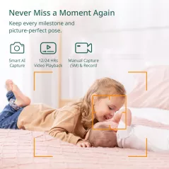 Pixsee 500073415, Le moniteur intelligent pour bébé