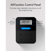 Distributeur Automatique PETLIBRO 6L: Nourriture Sèche Programmable avec Enregistrement Vocal