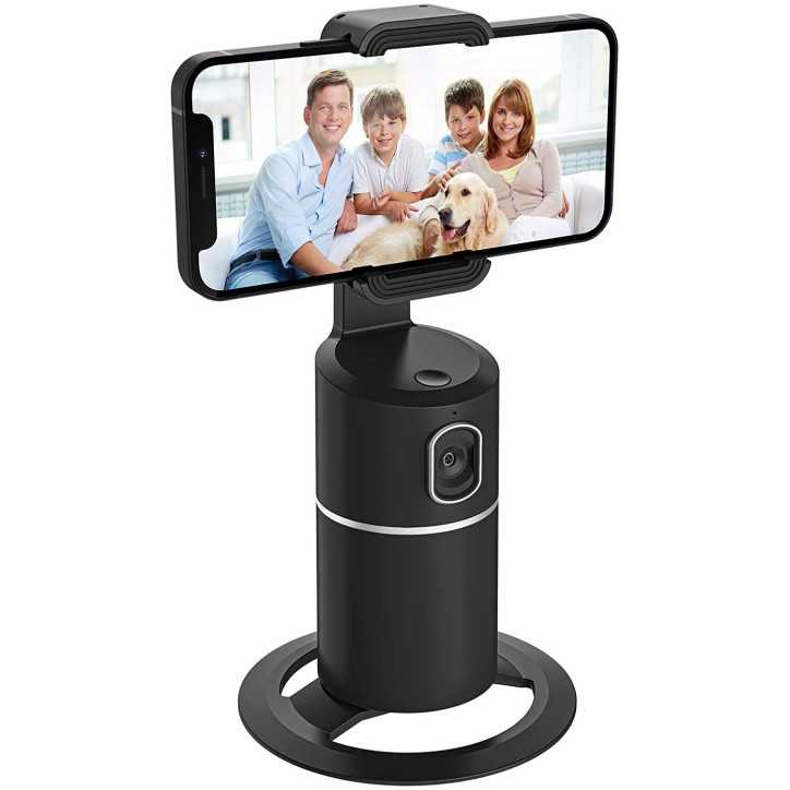 JOYTRIP: Support Téléphone Rotatif Auto-Tracking 360° - Filmez Sans Les Mains!
