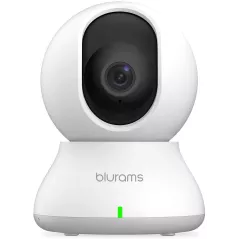 Security Camera 2K, blurams Baby Monitor Dog Camera 360-degree for Home Security w/ Smart Motion Tracking, Phone App, IR Night
