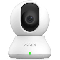 Security Camera 2K, blurams Baby Monitor Dog Camera 360-degree for Home Security w/ Smart Motion Tracking, Phone App, IR Night