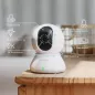 Caméra Intérieure YI 360°: Surveillance Intelligente, Audio Bidirectionnel & Vision Nocturne – Sécurité Optimale!