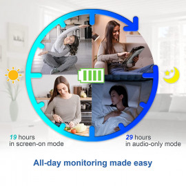 VTech VM819 Video Baby Monitor for Indoor/Outdoor Usage Indoor