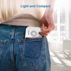 VTech VM819 Video Baby Monitor with 19Hour Battery Life 1000ft Long Range Auto Night Vision 2.8” Screen 2Way Audio Talk