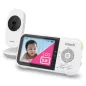 VTech VM819: Moniteur Bébé Longue Portée avec Berceuses et Capteur de Température - Tranquillité desprit!