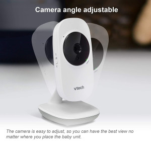 VTech VM819 Video Baby Monitor with 19Hour Battery Life 1000ft Long Range Auto Night Vision 2.8” Screen 2Way Audio Talk