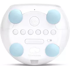 LittleHippo Mella Ready to Rise Entraîneur pour enfants, Réveil, Veilleuse Sleep Sounds Machine (Bleu arctique), Standard