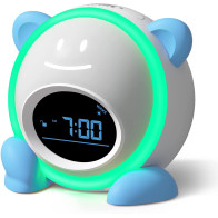 Windflyer Kids Alarm Clock - Fun Expressions & Night Light