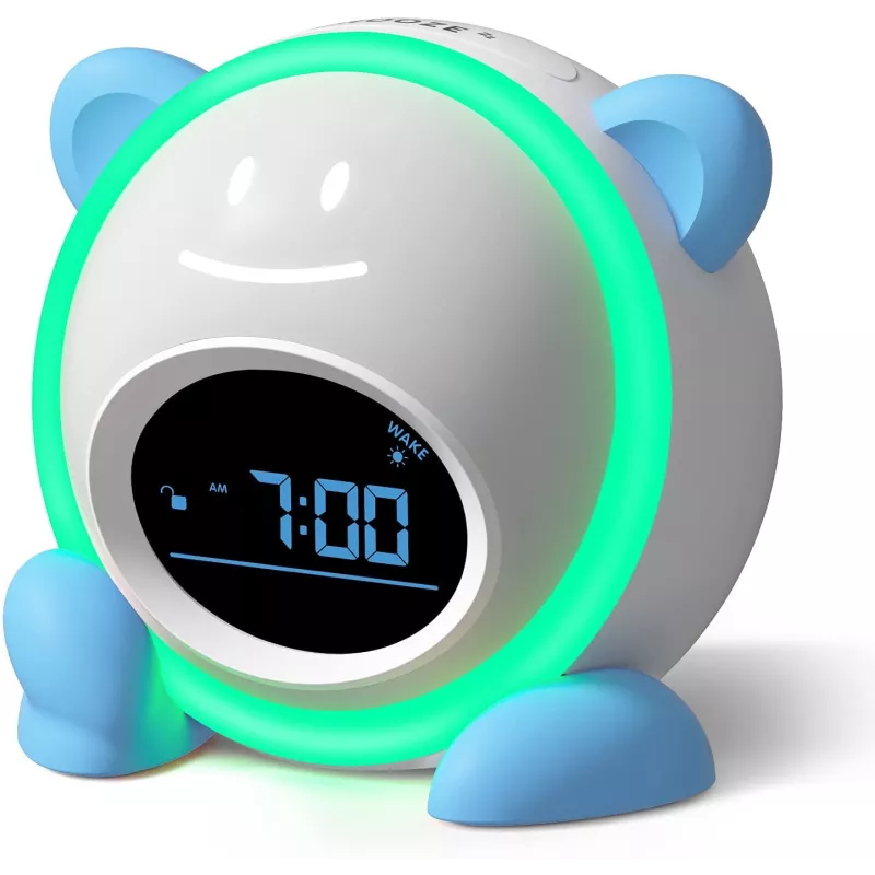Windflyer OK to Wake Clock for Kids, Sleep Training Clock with Night Light and Sound Machine, Kids Alarm Clock for Bedrooms,