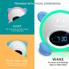 Réveil Pédagogique Windflyer : Apprentissage du Sommeil en Douceur et Bonne Humeur !