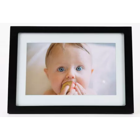Skylight Frame: 10 inch WiFi Digital Picture Frame, Email Photos from Anywhere, Touch Screen Display, Effortless One Minute