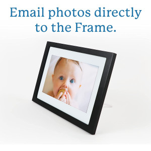 Skylight Frame: 10 inch WiFi Digital Picture Frame, Email Photos from Anywhere, Touch Screen Display, Effortless One Minute