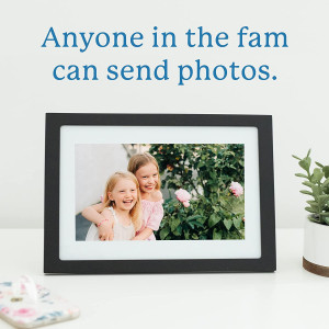Skylight Frame: 10 inch WiFi Digital Picture Frame, Email Photos from Anywhere, Touch Screen Display, Effortless One Minute