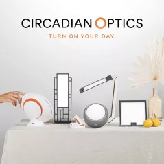 Circadian Optics Light Therapy Lamp - UV-Free LED Light Sun Lamp with 10,000 Lux for Sleep Aid, Brain Booster, and Stress
