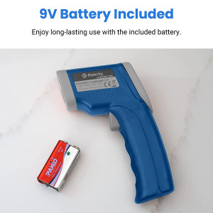 Etekcity Infrared Thermometer 1080 (Not for Human) Temperature Gun Non-Contact Digital Laser Thermometer-58℉~1022℉ (-50℃～550℃)