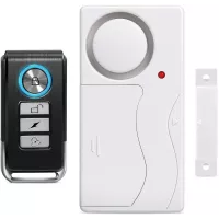 Wsdcam Door Alarm Wireless Anti-Theft Remote Control Door and Window Security Alarms